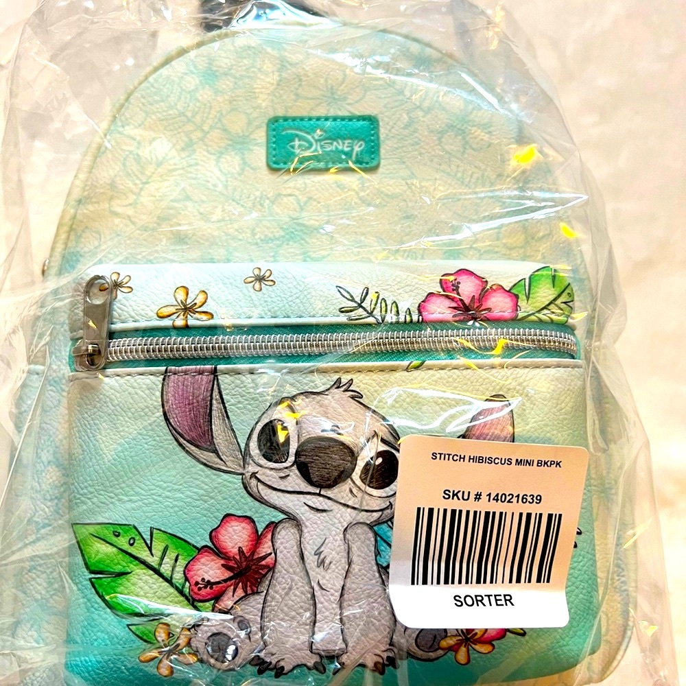 Disney Stitch Hibiscus Loungefly